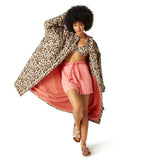 Regatta Adult's Waterproof Changing Robe | Leopart Print