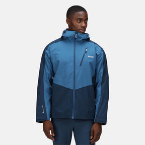 Regatta Men's Highton Stretch II Waterproof Jacket Pacific Green Black - Just £39.99! Shop now at Warwickshire Clothing. 