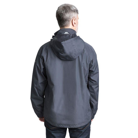 Trespass Mens Nabro II Waterproof Jacket Hooded Weatherproof Rain Coat - Just £29.99! Shop now at Warwickshire Clothing. 