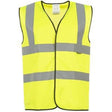 Yellow Hi Visibility Work Safety Reflective Vests - Just $3.99! Shop now at Warwickshire Clothing. Free Dellivery.