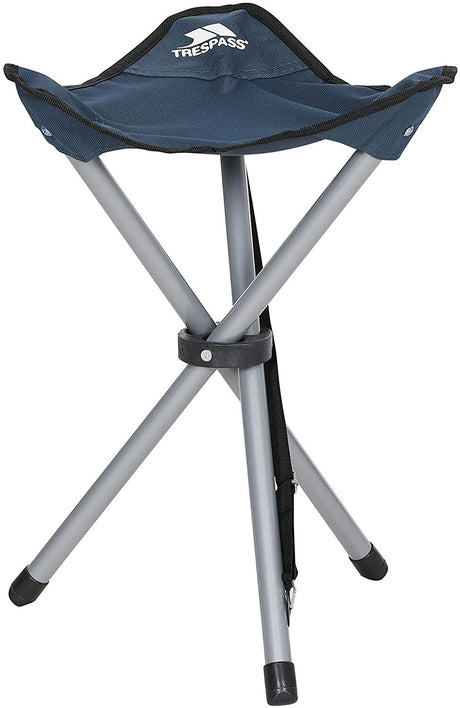 Trespass Ritchie Camping Fishing Folding Tripod Stool Seat Chair + Carrying Bag - Just £9.49! Shop now at Warwickshire Clothing. 