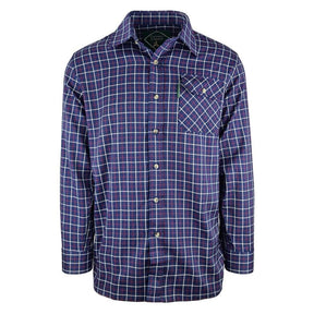 Country Classics Mens Long Sleeve Country Check Shirt - Fontwell Navy - Just £18.99! Shop now at Warwickshire Clothing. 