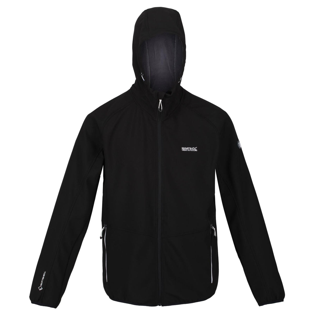 Regatta Mens Arec III Outdoor Hooded Softshell Jacket - Premium clothing from Regatta - Just $31.99! Shop now at Warwickshire Clothing