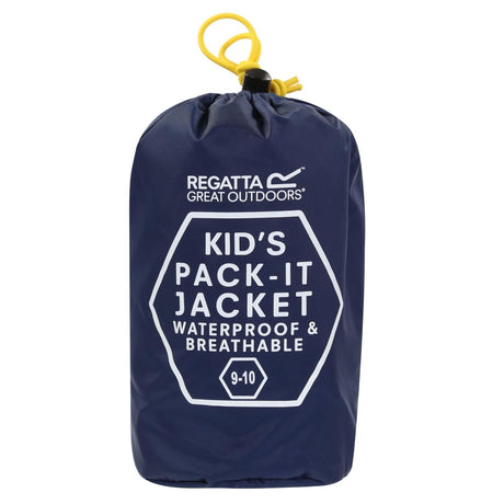 Regatta Kids Pack it Jacket III Lightweight Waterproof Packaway Jacket - Just £14.99! Shop now at Warwickshire Clothing. 