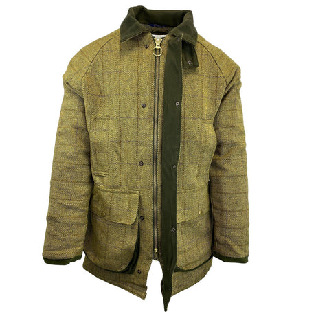 Hazy Blue Mens Derby Tweed Waterproof Jacket - Just £89.99! Shop now at Warwickshire Clothing. 