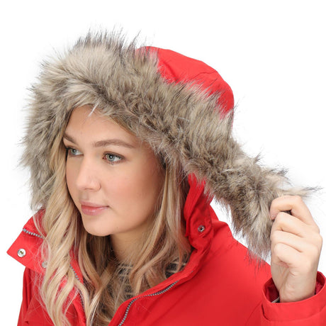 Regatta Womens Serleena II Waterproof Insulated Fur Trim Hooded Parka Jacket - Just £39.99! Shop now at Warwickshire Clothing. 