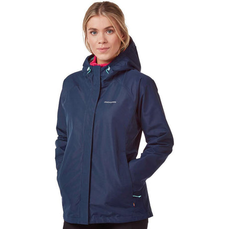 Craghoppers Womens Orion Waterproof Breathable Hooded Coat - Just $44.99! Shop now at Warwickshire Clothing. Free Dellivery.