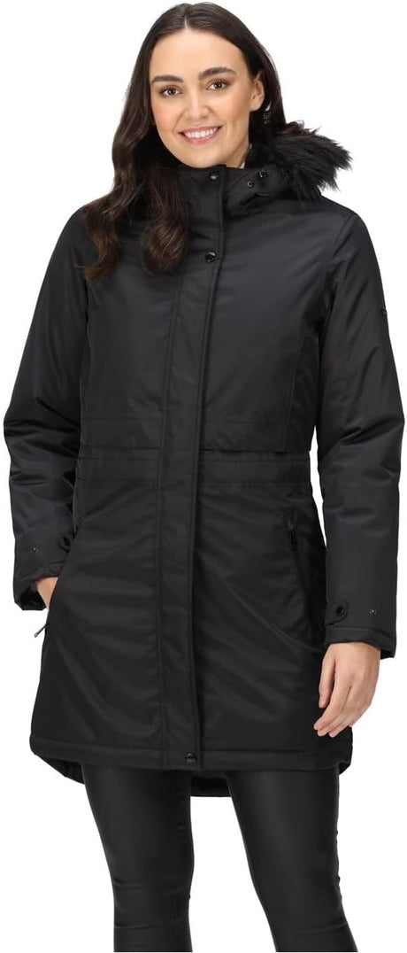 Regatta Women's Lyanna Fur Trim Parka Jacket - Just £39.99! Shop now at Warwickshire Clothing. 