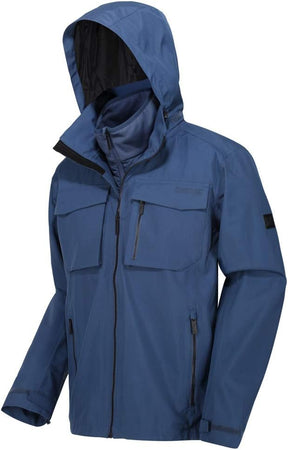Regatta Mens Shrigley 3 In 1 Waterproof Insulated Hooded Walking Jacket - Just £59.99! Shop now at Warwickshire Clothing. 