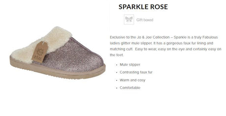 Jo & Joe Women's Winter Warm Fur Luxury Slip-On Mule Booties - Just £16.99! Shop now at Warwickshire Clothing. 