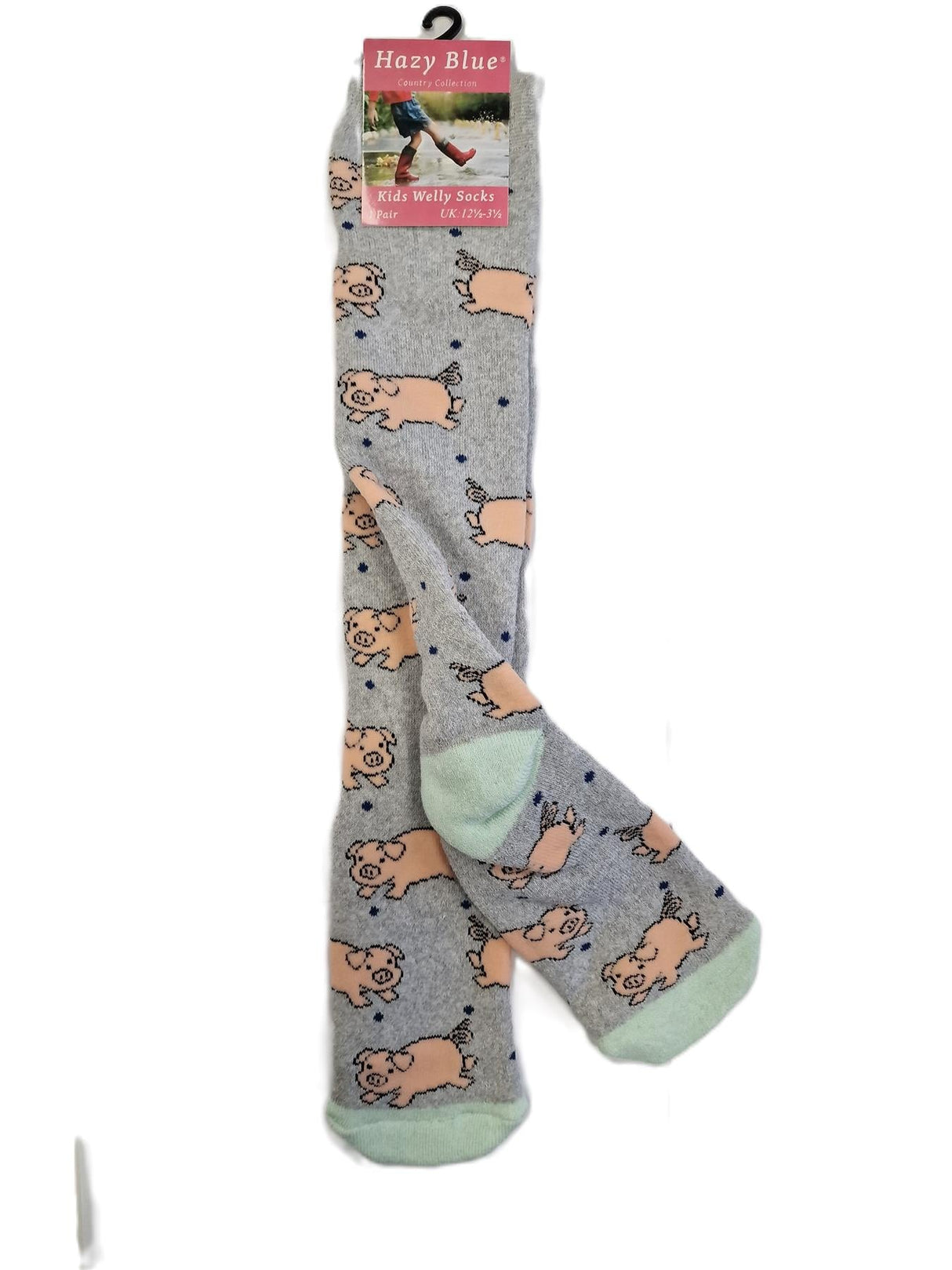 Hazy Blue Kids Welly Socks - Premium clothing from Hazy Blue - Just $5.99! Shop now at Warwickshire Clothing