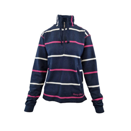 Hazy Blue Womens Half Zip Pullover Sweatshirts - Lizzy - Just £29.99! Shop now at Warwickshire Clothing. 