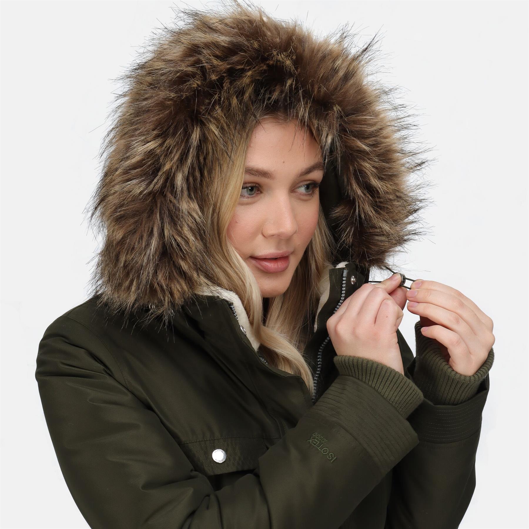 Insulation 2024 fur parka