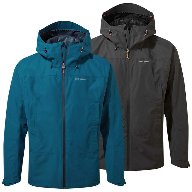 Craghoppers Mens Creevey Waterproof Breathable Recycled Hooded Jacket - Premium clothing from Craghoppers - Just $59.99! Shop now at Warwickshire Clothing