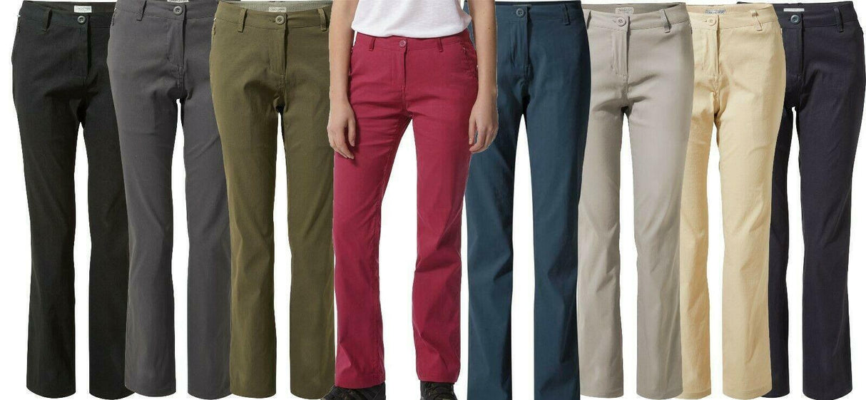 Craghoppers Womens CWJ1202 Kiwi Pro Stretch Trousers | Regular Leg - Premium clothing from Craghoppers - Just $36.99! Shop now at Warwickshire Clothing