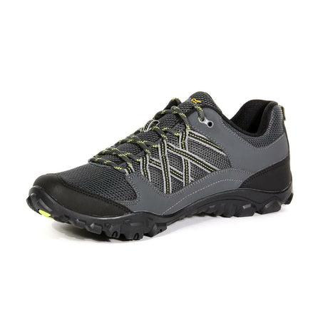Regatta Men’s Edgepoint III Walking Shoes Briar Lime Punch - Premium clothing from Regatta - Just $42.99! Shop now at Warwickshire Clothing