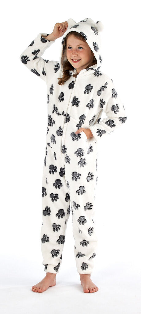 Childrens Onezee Dog Cow In One Pyjamas Full Suite Animal Sleepwear Girls Boys - Just £12.99! Shop now at Warwickshire Clothing. 