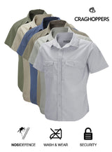 Craghoppers Mens Kiwi Short Sleeve Travel Shirt - Just $29.99! Shop now at Warwickshire Clothing. Free Dellivery.