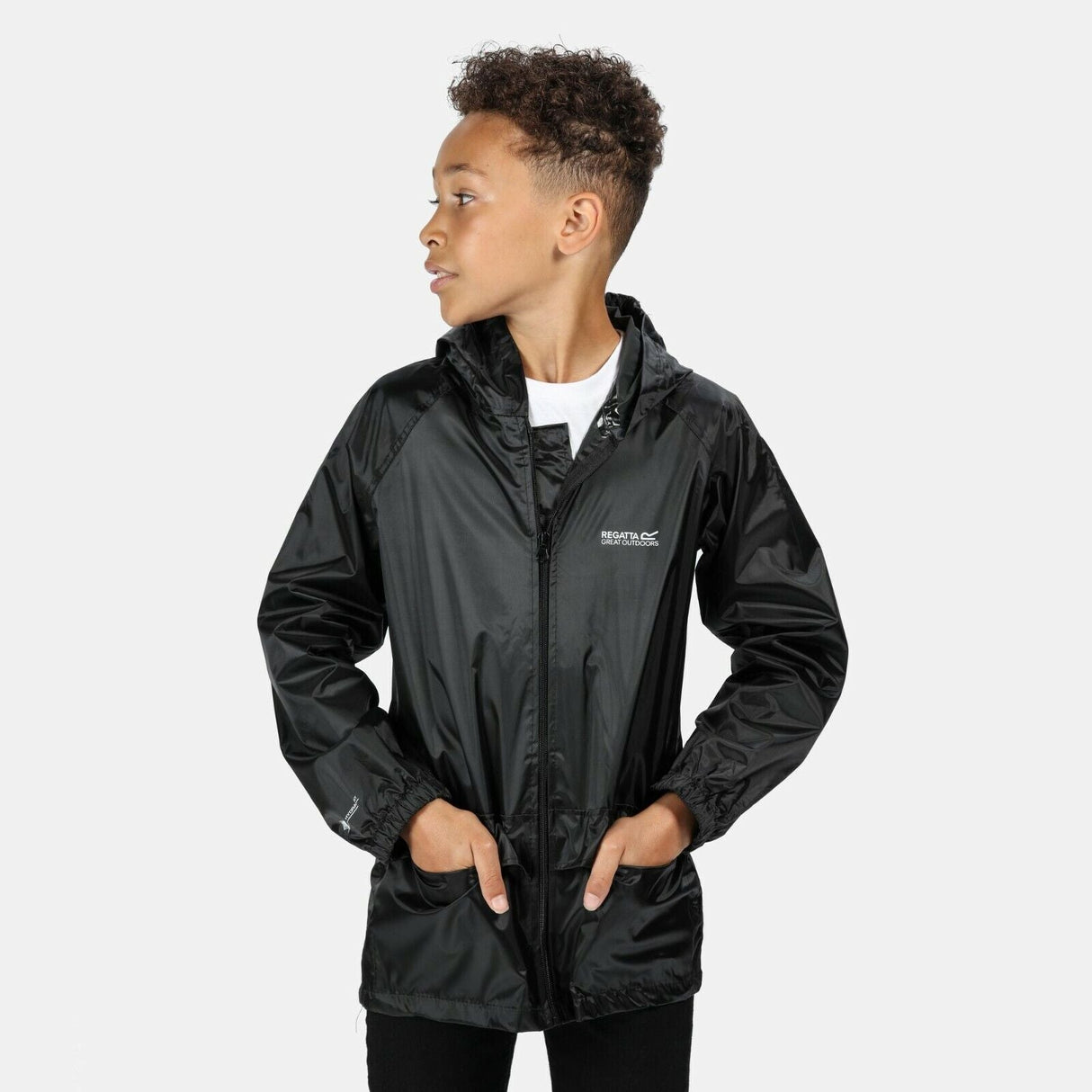 Regatta Kids Stormbreak Waterproof Jacket - Premium clothing from Regatta - Just $10.99! Shop now at Warwickshire Clothing