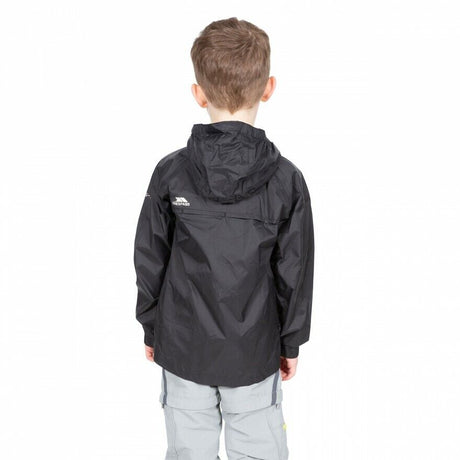 Trespass Qikpac Kids Packaway Jacket Zip Up Waterproof Hooded Coat Boys Girls - Just £17.99! Shop now at Warwickshire Clothing. 