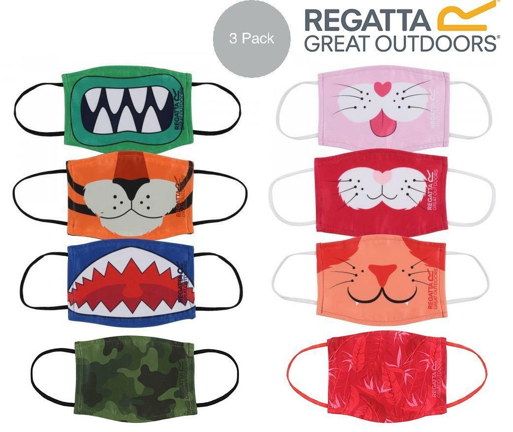 Regatta Kids Face Mask Coverings - Just $3.99! Shop now at Warwickshire Clothing. Free Dellivery.