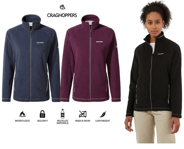 Craghoppers Womens Miska III Lightweight Full Zip Fleece Jacket - Premium clothing from Craghoppers - Just $32.90! Shop now at Warwickshire Clothing