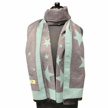 House of Tweed Star Pattern Luxury Ladies Scarf Womens Scarves Nature Warm - Just $12.99! Shop now at Warwickshire Clothing. Free Dellivery.