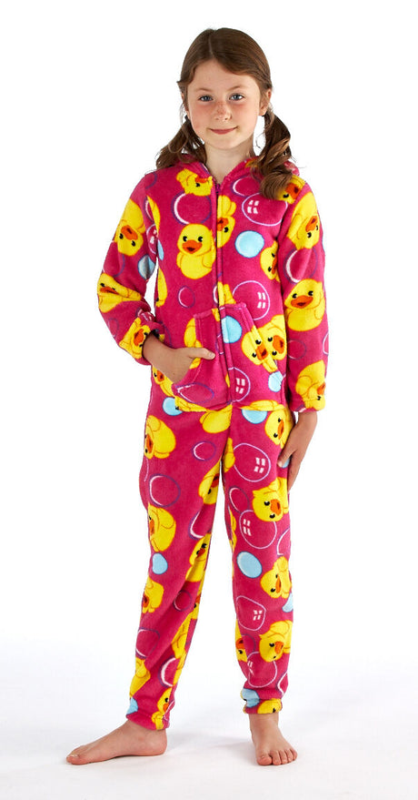 Childrens Onezee Dog Cow In One Pyjamas Full Suite Animal Sleepwear Girls Boys - Just £12.99! Shop now at Warwickshire Clothing. 