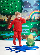 Regatta Puddle IV Boys and Girls Waterproof All In One Rain Suit - Premium clothing from Regatta - Just $14.99! Shop now at Warwickshire Clothing