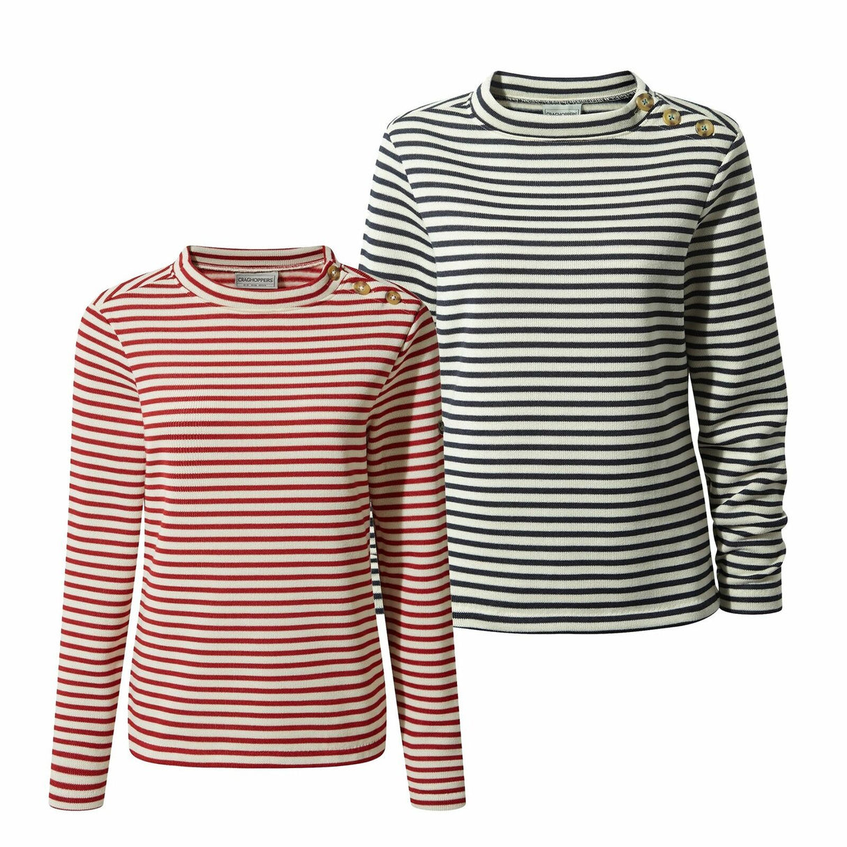 Craghoppers Womens Balmoral Striped Crew Neck Jersey - Premium clothing from Craghoppers - Just $26.99! Shop now at Warwickshire Clothing