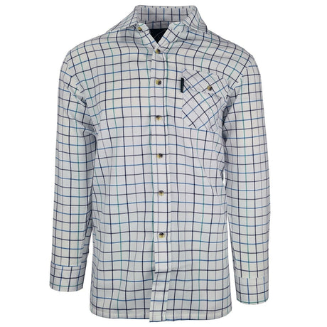 Country Classics Mens Long Sleeve Country Check Shirt - Blenheim Teal - Just £18.99! Shop now at Warwickshire Clothing. 