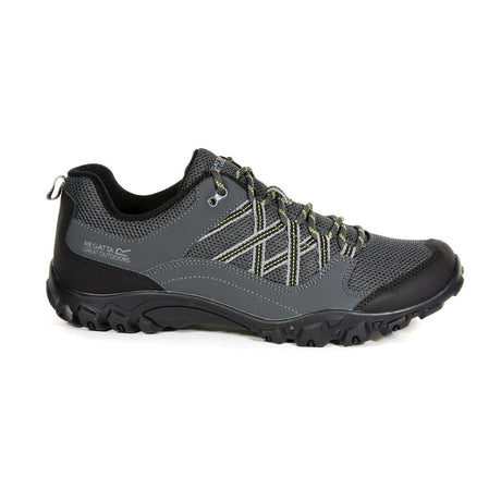 Regatta Men’s Edgepoint III Walking Shoes Briar Lime Punch - Premium clothing from Regatta - Just $42.99! Shop now at Warwickshire Clothing