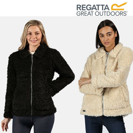 Regatta Womens Akasha Full Zip Fluffy Fleece - Premium clothing from Regatta - Just $29.99! Shop now at Warwickshire Clothing