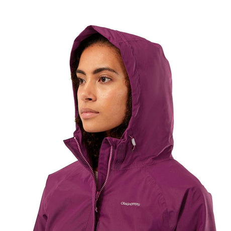 Craghoppers Womens Orion Waterproof Breathable Hooded Coat - Just £44.99! Shop now at Warwickshire Clothing. 