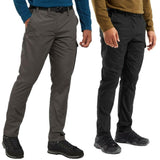 Craghoppers Mens Kiwi Slim Nosi Defence Walking Trousers with Belt - Premium clothing from Craghoppers - Just $39.99! Shop now at Warwickshire Clothing