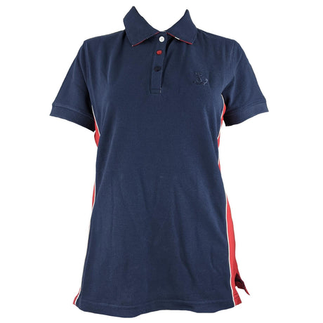 Hazy Blue Womens Short Sleeve Polo Shirt - Mia II - Just £14.99! Shop now at Warwickshire Clothing. 