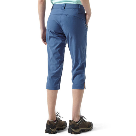 Craghoppers Womens Kiwi Pro Full Stretch 3/4 Crops  Capri Light Summer Trousers - Just £31.99! Shop now at Warwickshire Clothing. 