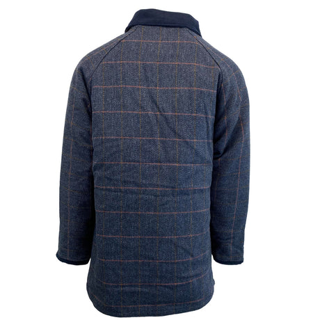 Hazy Blue Mens Derby Tweed Waterproof Jacket - Just £89.99! Shop now at Warwickshire Clothing. 