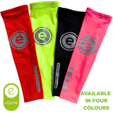 eGLOVE Hi-Vis Armsleeves – Fluoro Pink | Reflective Running Arm Warmers