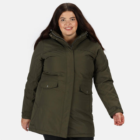 Regatta Womens Serleena II Waterproof Insulated Fur Trim Hooded Parka Jacket - Just £39.99! Shop now at Warwickshire Clothing. 