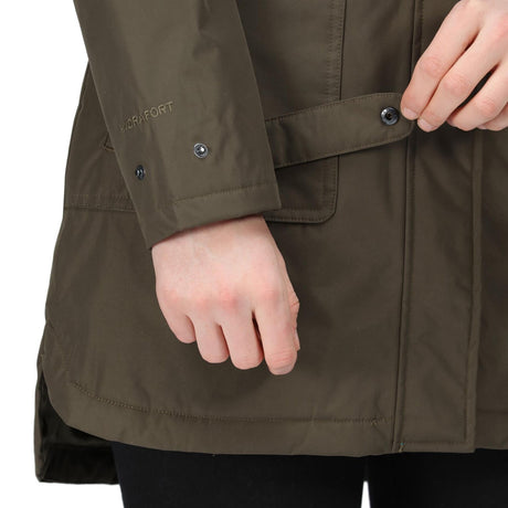 Regatta Womens Sabinka Fur Trim Waterproof Insulated Parka Coat - Just £39.99! Shop now at Warwickshire Clothing. 