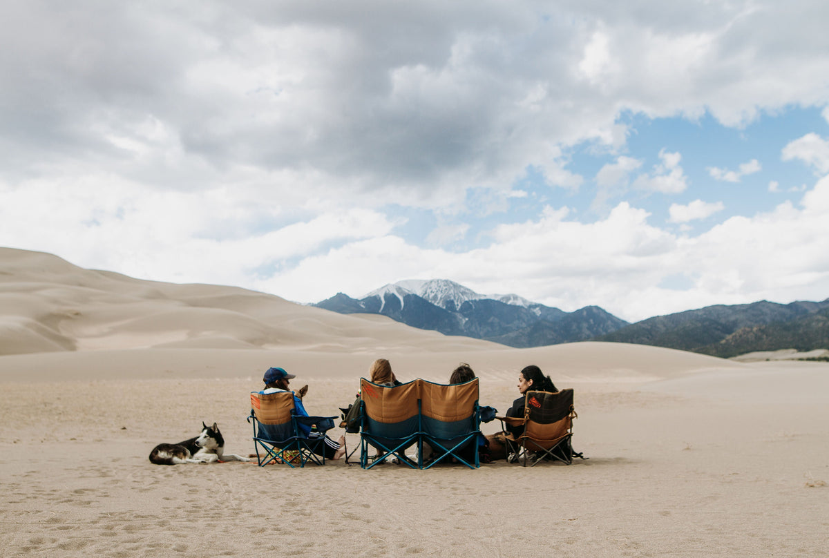 Kelty Low-Loveseat Double Camping Chair in Dill/Duffle