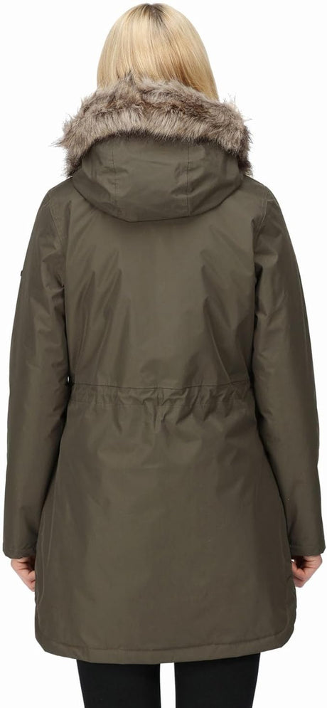 Regatta Women's Sabinka Fur Trim Parka Jacket - Just £44.99! Shop now at Warwickshire Clothing. 