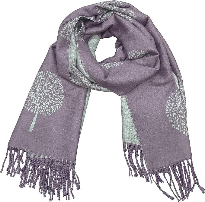 House of Tweed Tree of Life Scarf - Just £14.99! Shop now at Warwickshire Clothing. 