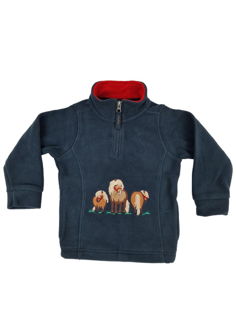 Hazy Blue Kids Half Zip Fleeces - Just £18.99! Shop now at Warwickshire Clothing. 