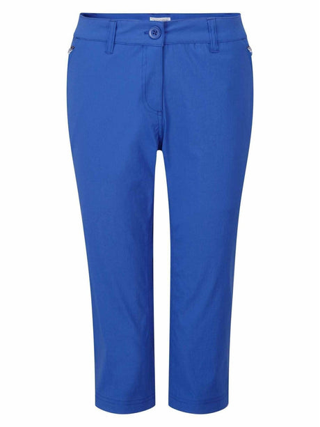 Craghoppers Womens Kiwi Pro Full Stretch 3/4 Crops  Capri Light Summer Trousers - Just £31.99! Shop now at Warwickshire Clothing. 