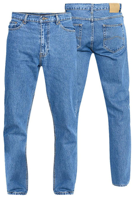 Duke Clothing Stonewash Rockford Comfort Fit Jeans - Just £29.99! Shop now at Warwickshire Clothing. 