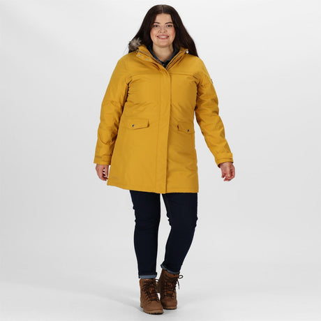 Regatta Womens Serleena II Waterproof Insulated Fur Trim Hooded Parka Jacket - Just £39.99! Shop now at Warwickshire Clothing. 