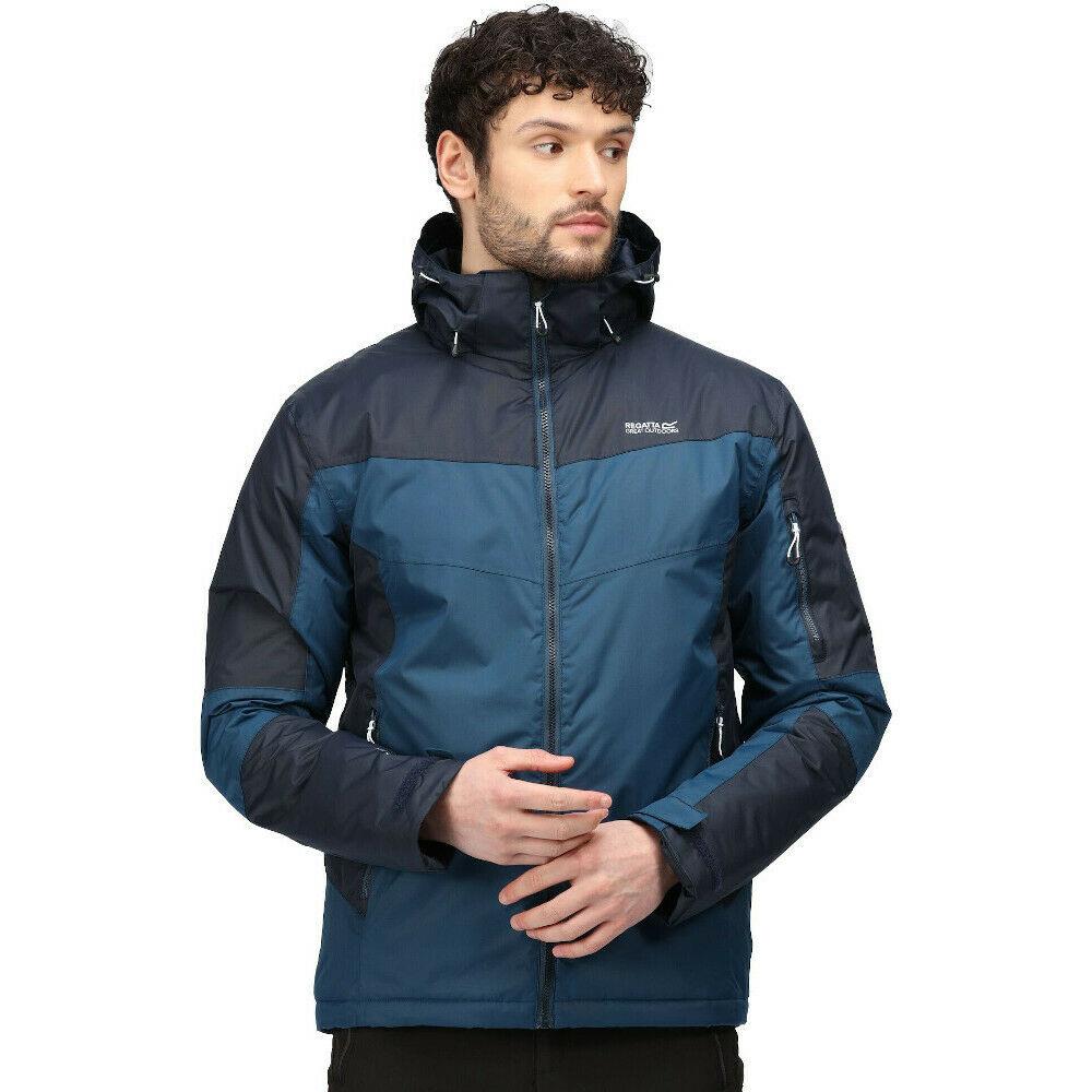 Regatta Mens Fincham Waterproof Insulated Hidden Hood Jacket - Premium clothing from Regatta - Just $34.99! Shop now at Warwickshire Clothing