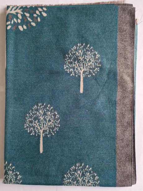 Hazy Blue Tree Of Life Scarfs - Just £13.99! Shop now at Warwickshire Clothing. 